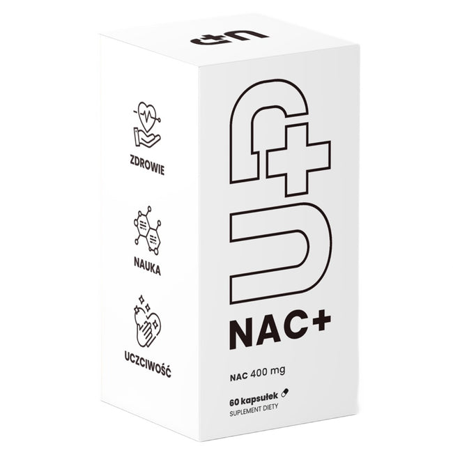 UP Health Pharma Nac+ UP oczyszczanie NAC suplement diety 60 kapsułek