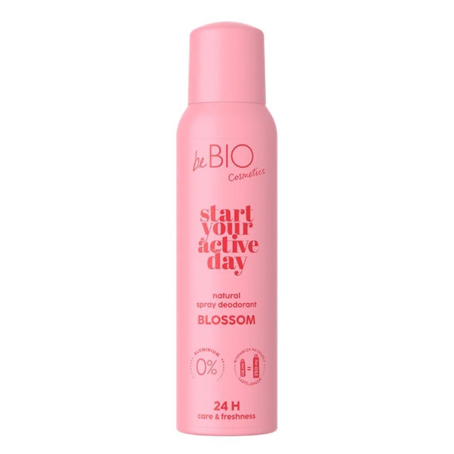 BeBio Ewa Chodakowska Start Your Active Day naturalny dezodorant w sprayu Blossom 125ml