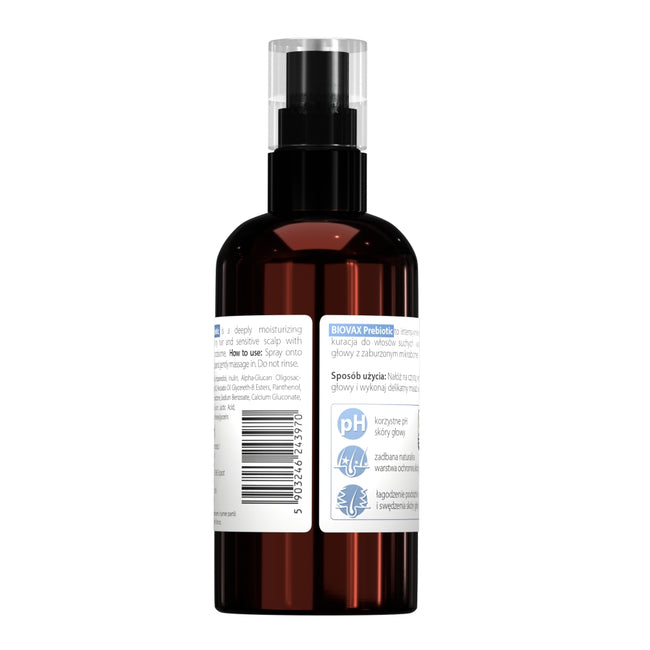 BIOVAX Prebiotic tonik do wrażliwej skóry głowy 100ml