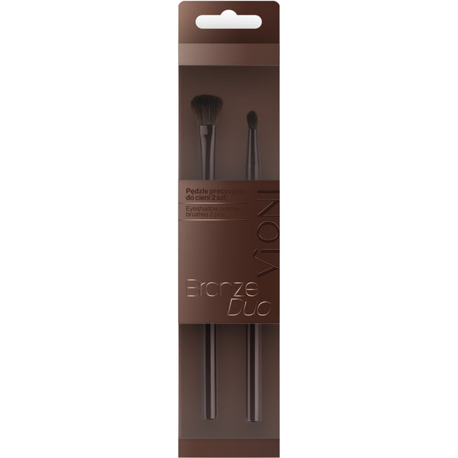 Vioni Bronze Duo pędzle precyzyjne do cieni 2szt.