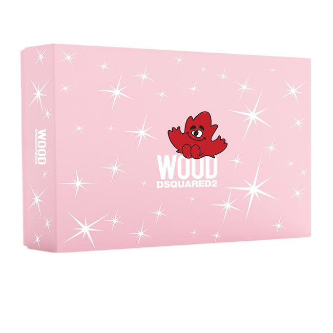 Dsquared2 Wood Pour Femme zestaw woda toaletowa spray 50ml + balsam do ciała 100ml + żel pod prysznic 100ml