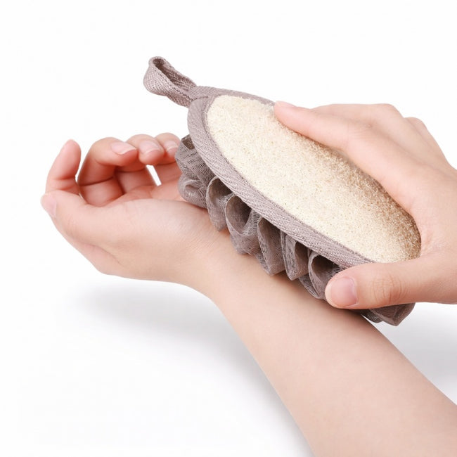 Ecarla Dwustronna gąbka do mycia ciała na mokro GB20