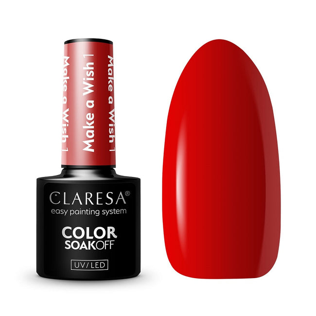 Claresa Color Soak Off UV/LED Make a Wish lakier hybrydowy