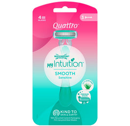 Wilkinson My Intuition Quattro Smooth Sensitive maszynka jednorazowa dla kobiet 3szt