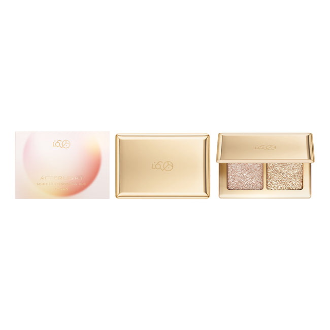 LOVRO Afterlight Shimmer Eyeshadow Duo podwójny cień do powiek z połyskiem 2.2g