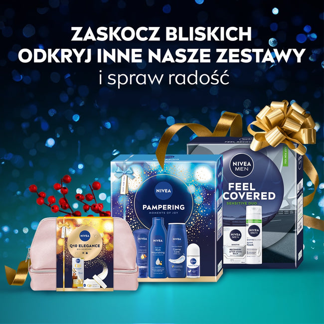 Nivea Fresh Skin zestaw odświeżający krem na dzień 50ml + dwufazowy płyn do demakijażu oczu 125ml + pielęgnująca pomadka do ust 4.8g