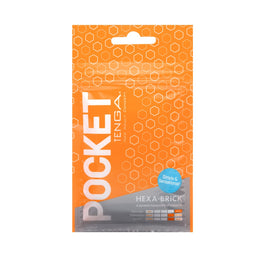 TENGA Pocket Hexa-Brick jednorazowy masturbator 004