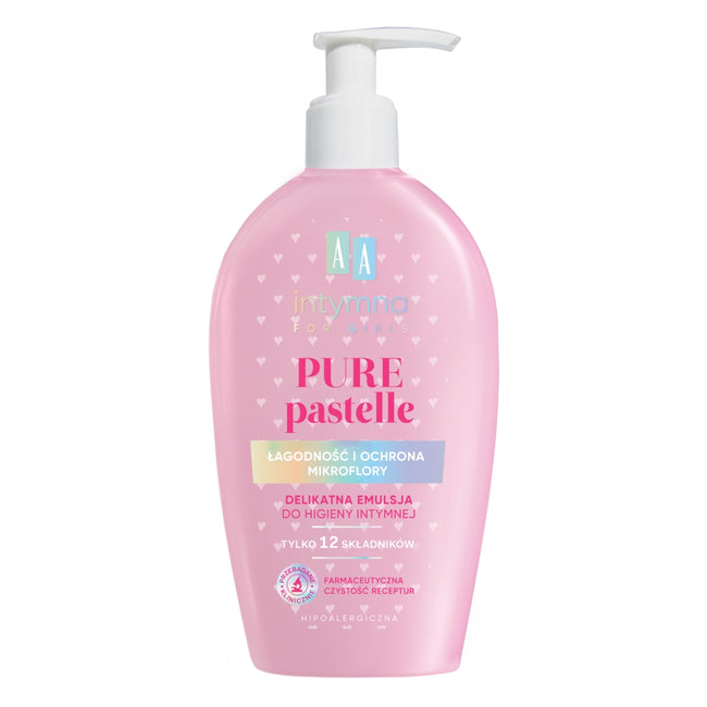 AA Intymna Pure Pastelle delikatna emulsja do higieny intymnej 300ml