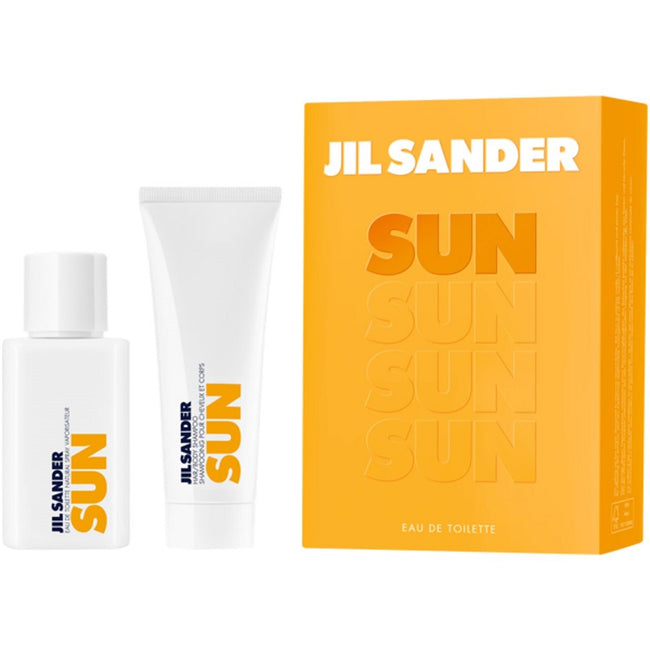 Jil Sander Sun Woman zestaw woda toaletowa spray 75ml + żel pod prysznic 75ml