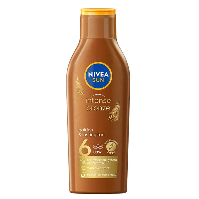 Nivea Intense Bronze karotenowy balsam do opalania SPF6 200ml