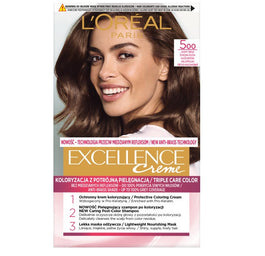 L'Oreal Paris Excellence Creme farba do włosów 500 Jasny Brąz