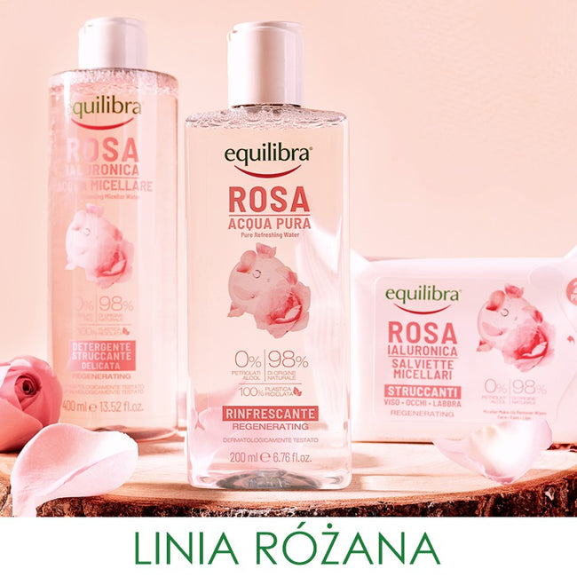 Equilibra Rosa Pure Refreshing Water odświeżająca czysta woda różana 200ml