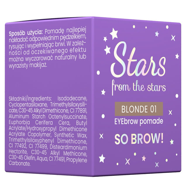 Stars from The Stars So Brow pomada do brwi 01 Blonde 5g