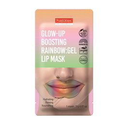 Purederm Glow-Up Boosting Rainbow wegańska hydrożelowa maska na usta 2g
