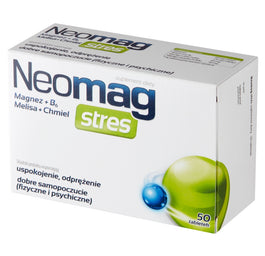 NeoMag Stres suplement diety wspierający utrzymanie dobrego samopoczucia 50 tabletek