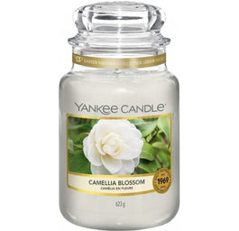 Yankee Candle Świeca zapachowa duży słój Camellia Blossom 623g