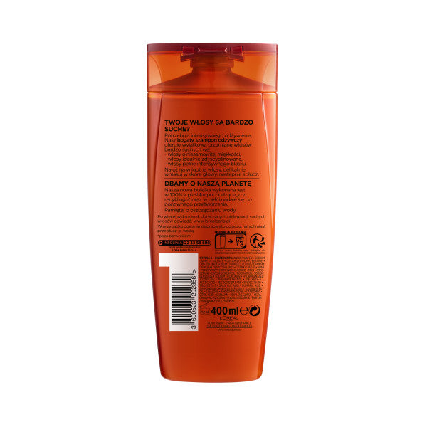 L'Oreal Paris Elseve Magiczna Moc Olejków bogaty szampon odżywczy do włosów bardzo suchych 400ml