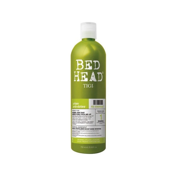 Tigi Bed Head Urban Antidotes Re-Energize Shampoo energizujący szampon do włosów normalnych 750ml