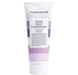 Waterclouds Violet Silver Conditioner odżywka z fioletowym pigmentem neutralizująca żółte refleksy na włosach blond i siwych 200ml