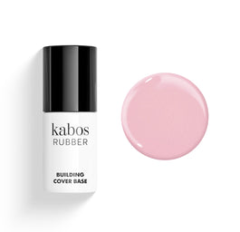Kabos Rubber Building Cover Base kauczukowa baza budująca Shiny Light Pink 8ml
