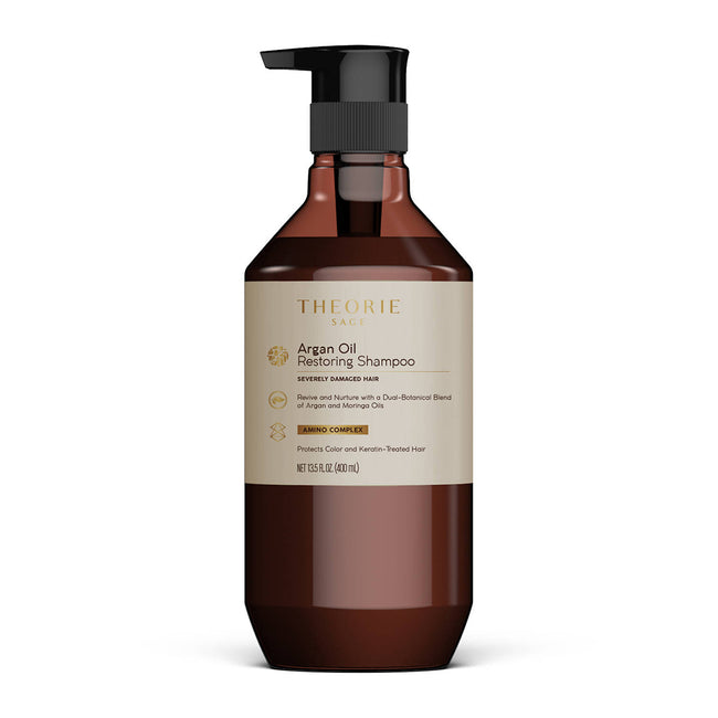 Theorie Sage Argan Oil Restoring Shampoo regenerujący szampon do włosów mocno zniszczonych 400ml