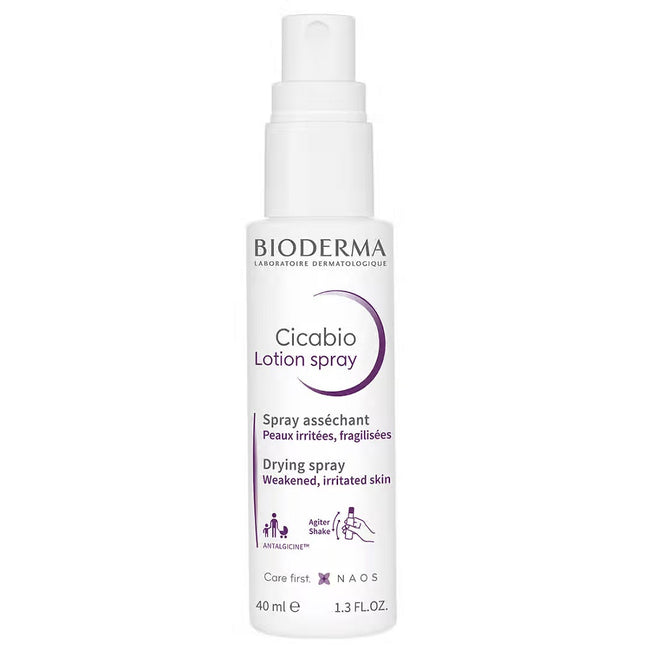 Bioderma Cicabio Lotion Spray antybakteryjny balsam w sprayu o działaniu regenerującym i osuszającym 40ml