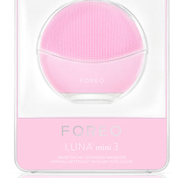 Foreo Luna Mini 3 szczoteczka soniczna do oczyszczania twarzy z efektem masującym Pearl Pink