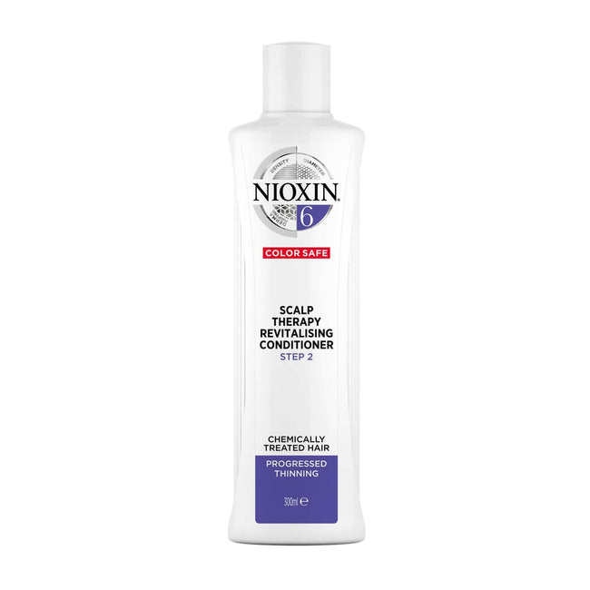 NIOXIN System 6 Scalp Therapy Revitalising Conditioner odżywka do włosów poddanych zabiegom chemicznym znacznie przerzedzonych 300ml