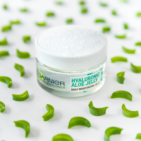 Garnier Hyaluronic Aloe Jelly lekki żel nawilżający do skóry normalnej i mieszanej 50ml