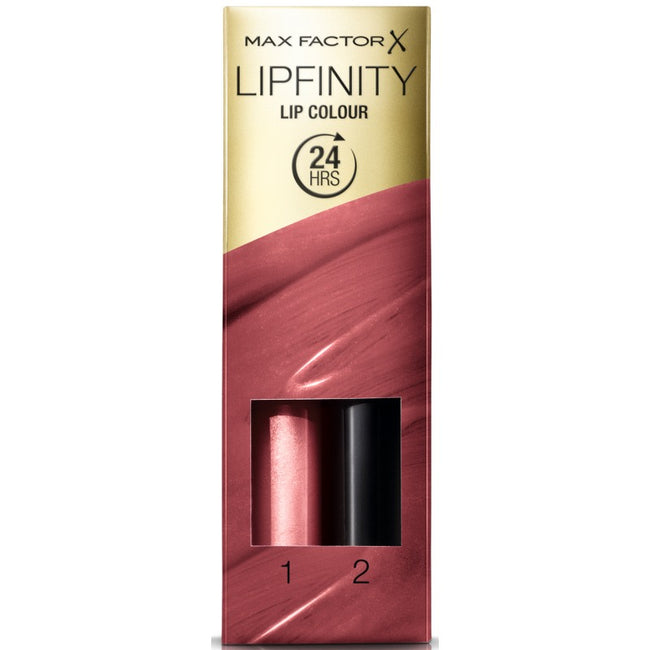 Max Factor Lipfinity Lip Colour dwufazowa pomadka w płynie o długotrwałym efekcie 102 Glistening