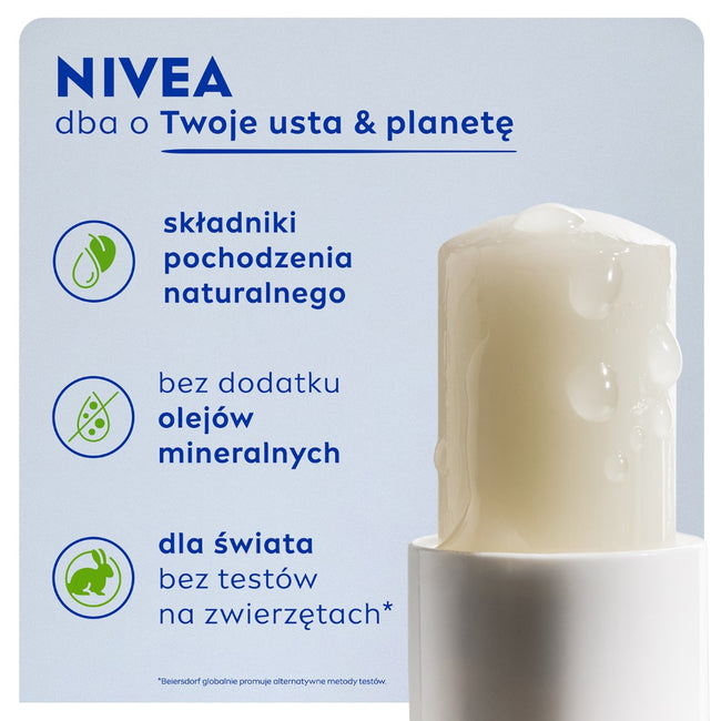 Nivea Donald Duck Disney Edition pielęgnująca pomadka do ust 4.8g