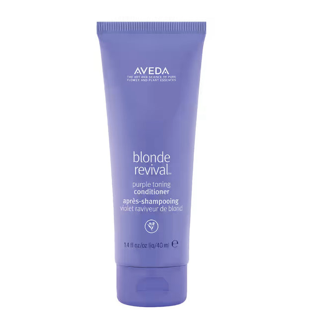 Aveda Blonde Revival Purple Toning Conditioner fioletowa odżywka tonująca do włosów blond 40ml