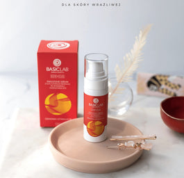 BasicLab Esteticus emulsyjne serum z 0.3% czystego retinolu 3% witaminą C i koenzymem Q10 15ml