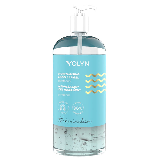 Yolyn #CleanBeauty nawilżający żel micelarny 500ml