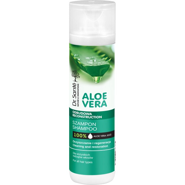 Dr. Sante Aloe Vera Shampoo odbudowujący szampon do wszystkich rodzajów włosów 250ml