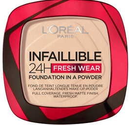 L'Oreal Paris Infaillible 24H Fresh Wear Foundation In A Powder matujący podkład do w pudrze 20 Ivory 9g