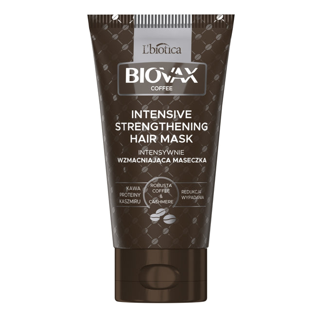 BIOVAX Glamour Coffee maseczka do włosów Kawa & Proteiny kaszmiru 150ml