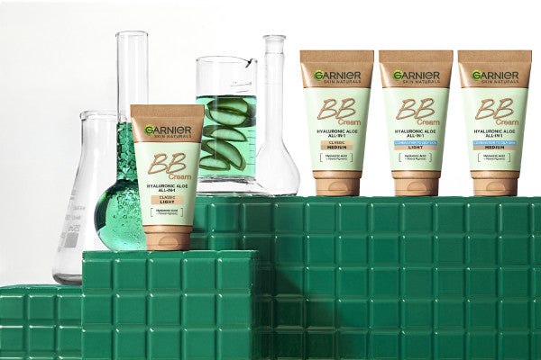 Garnier Hyaluronic Aloe All-In-1 BB Cream nawilżający krem BB dla skóry tłustej i mieszanej Jasny 50ml