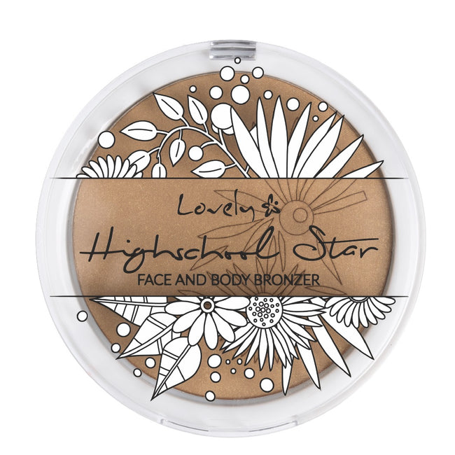 Lovely Highschool Star Bronzer satynowy bronzer do twarzy i ciała 16g