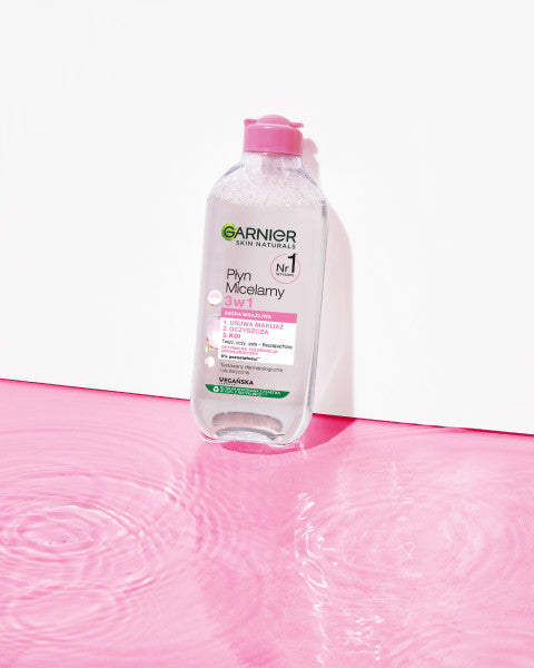 Garnier Skin Naturals płyn micelarny 3w1 skóra wrażliwa 400ml