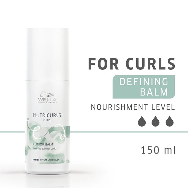 Wella Professionals Nutricurls Curls Сurlixir Balm odżywczy balsam do włosów kręconych 150ml