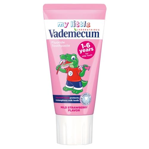 Vademecum My Little Vademecum pasta do zębów dla dzieci Truskawka 50ml