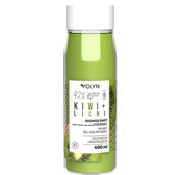 Yolyn Shower Shot żel pod prysznic Kiwi + Lichi 400ml