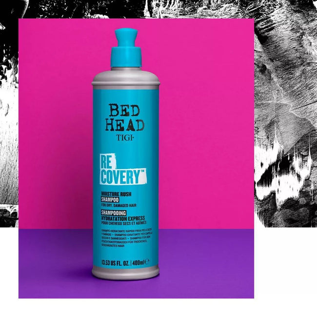 Tigi Bed Head Recovery Moisture Rush Shampoo nawilżający szampon do włosów suchych i zniszczonych 600ml