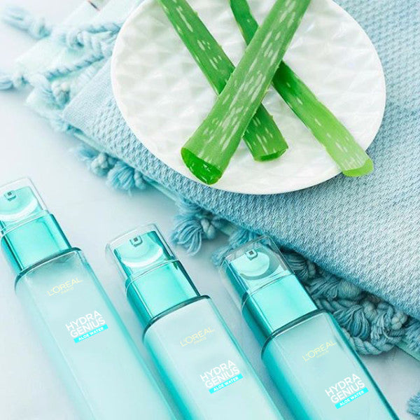 L'Oreal Paris Hydra Genius Aloe Water płynna pielęgnacja nawilżająca skóra normalna i sucha 70ml