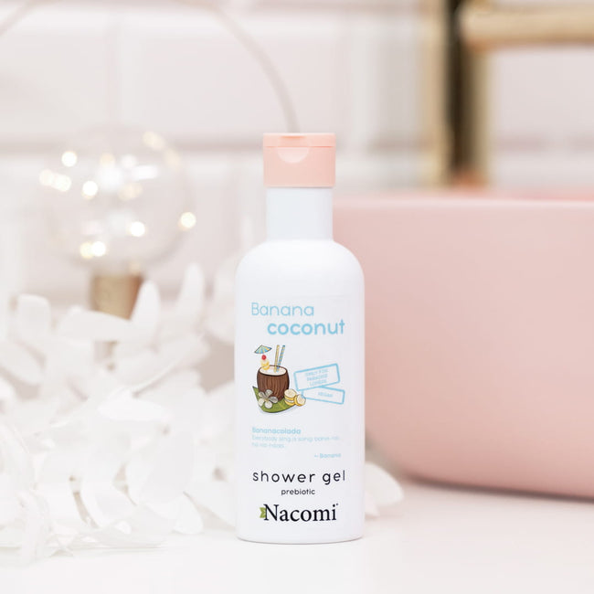 Nacomi Shower Gel żel pod prysznic Banan i Kokos 300ml