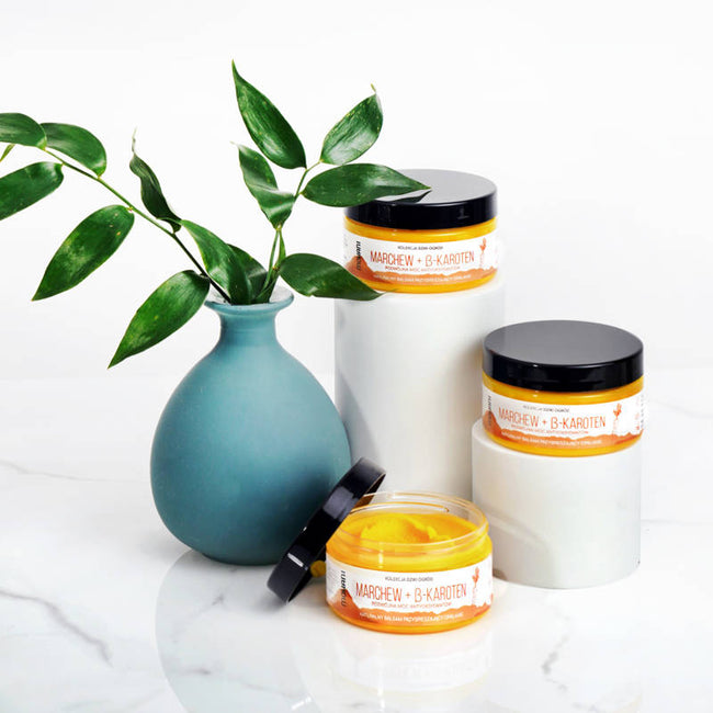 Mohani Naturalny balsam przyspieszający opalanie Marchew + B-Karoten 100ml