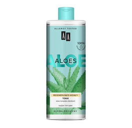 AA Aloes 100% Aloe Vera Extract tonik regenerująco-kojący 400ml