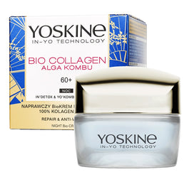 Yoskine Bio Collagen krem do twarzy na noc 60+ 50ml