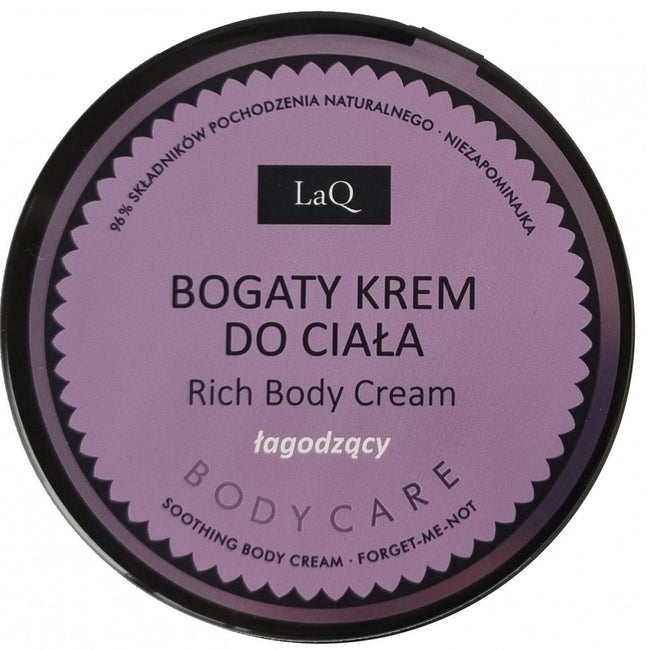 LaQ Króliczka Niezapominajka bogaty krem do ciała 200ml